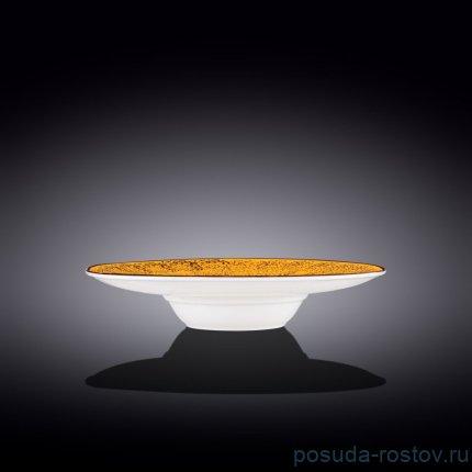 Тарелка 27 см глубокая жёлтая &quot;Splash&quot; / 261831