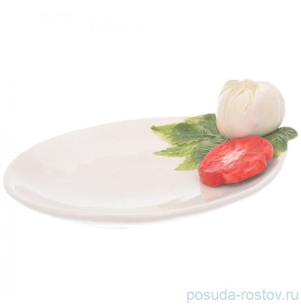 Блюдо 17 х 12 см овальное &quot;Моцарелла&quot; / 247818