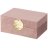 Шкатулка 18,5 х 12 х 8 см пудровая / 292846