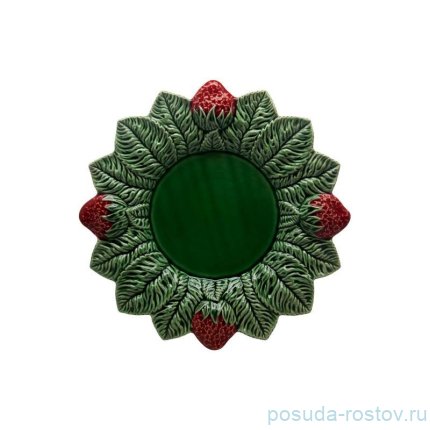 Блюдо 33 x 33 x 4 см круглое &quot;Клубника&quot; / 310773