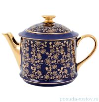 Заварочный чайник 400 мл &quot;Виндзор /Золотые цветы /синий&quot; 1 / 147232