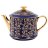 Заварочный чайник 400 мл &quot;Виндзор /Золотые цветы /синий&quot; 1 / 147232