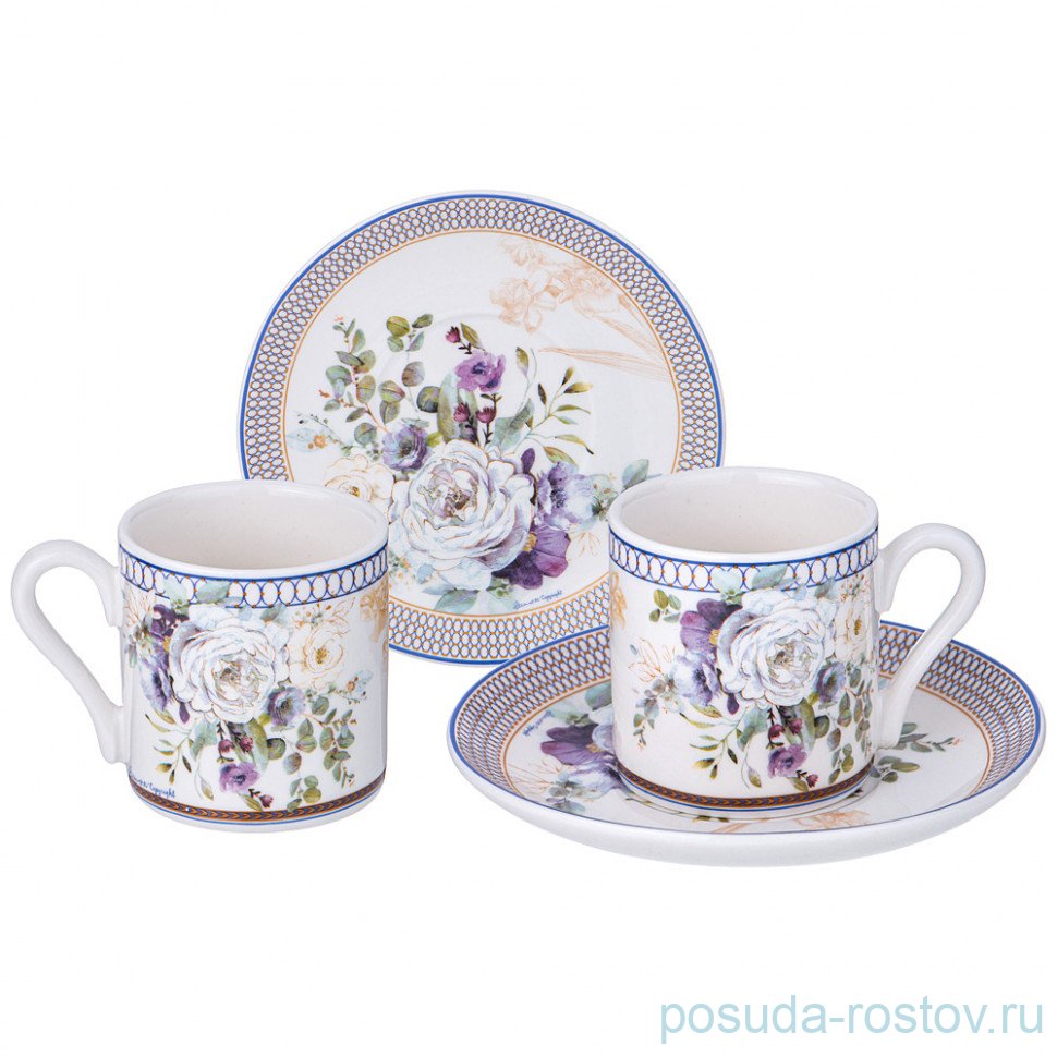 Набор кофейных пар 100 мл 2 шт "Compliment" / 339254