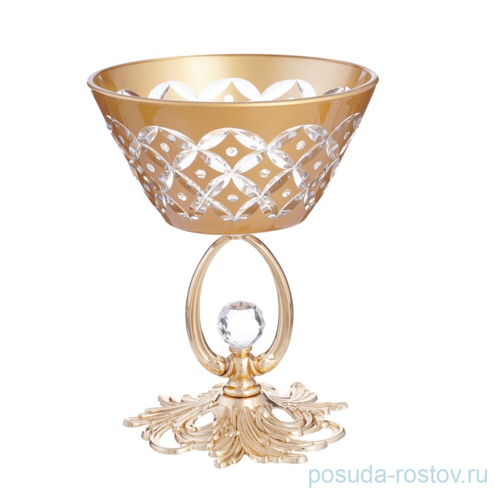Креманка 12 см "Далия /Золотая" / 246214 Креманка 12 см "Далия /Золотая" / 246214