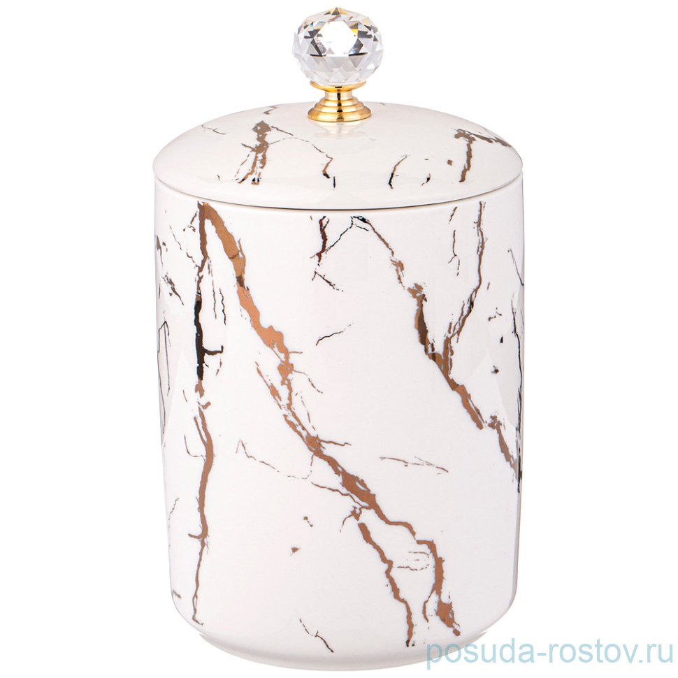 Банка для сыпучих продуктов 18 см "Fantasy /Белое" / 236775