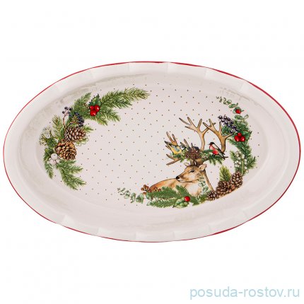 Блюдо-Шубница 28 х 17 х 5 см овальное &quot;Celebration&quot; / 270725