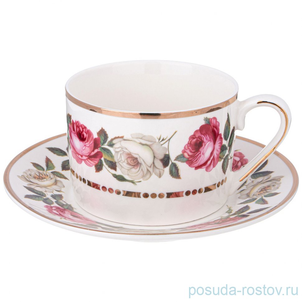 Чайная пара 250 мл "Melody of roses" / 344670 Чайная пара 250 мл "Melody of roses" / 344670