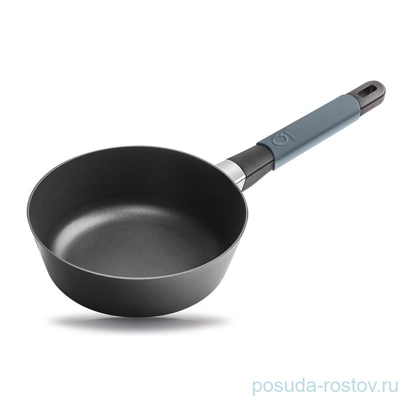 Сотейник 20 см индукционный с серой силиконовой ручкой "Squality" / 253706