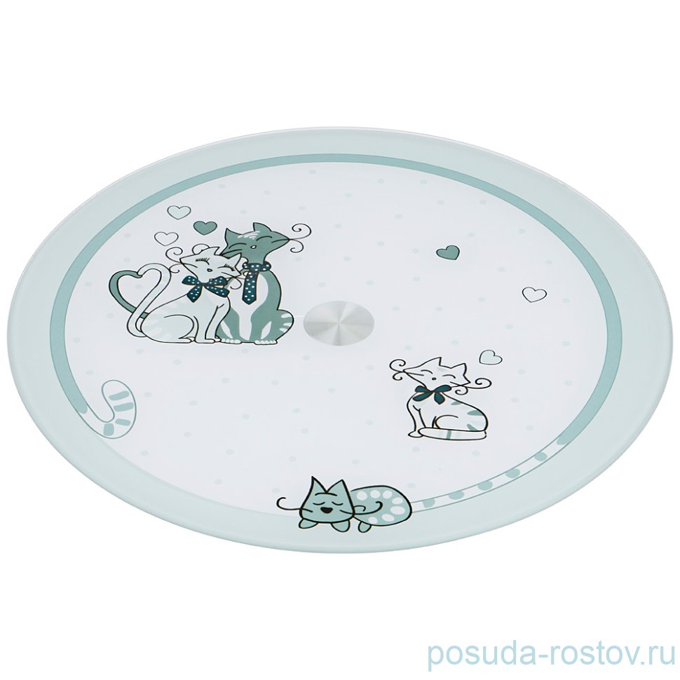 Блюдо 32 х 3 см вращающееся круглое "Ля Мур" / 199159 Блюдо 32 х 3 см вращающееся круглое "Ля Мур" / 199159