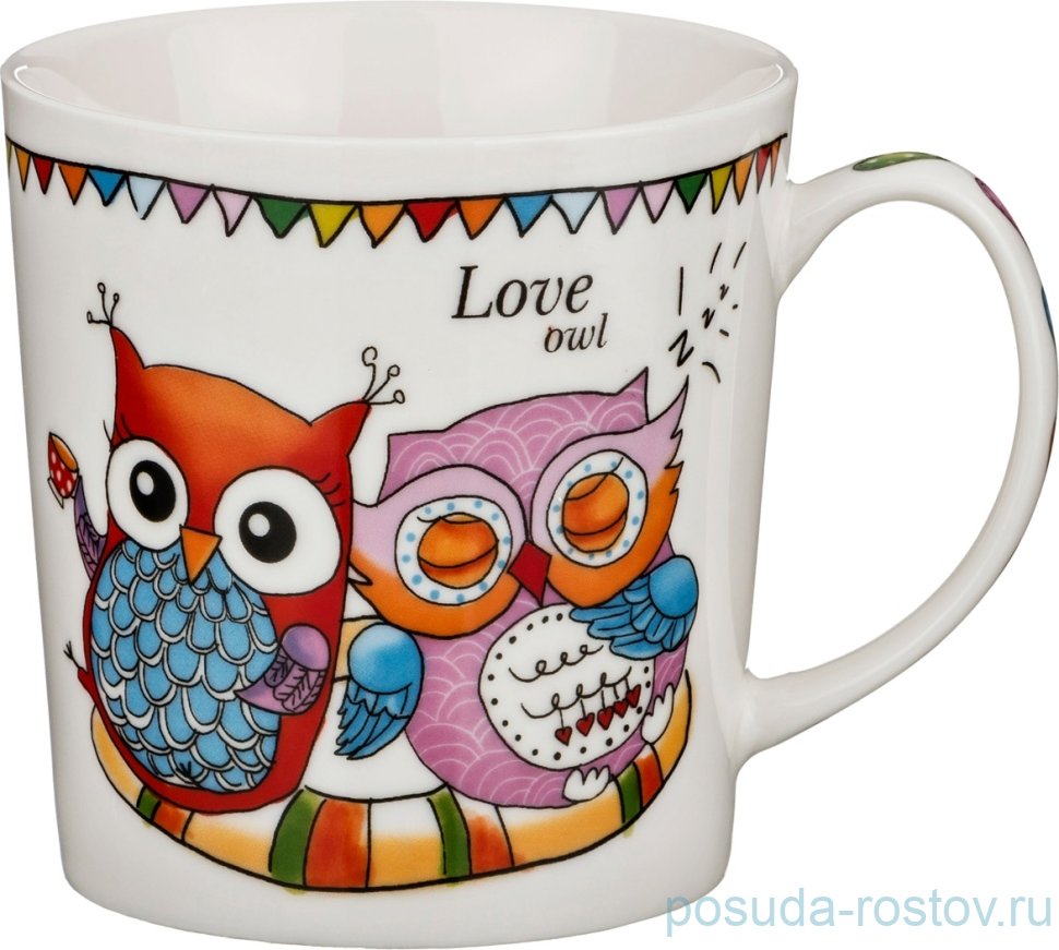 Кружка 500 мл "совы" / 207395 Кружка 500 мл "совы" / 207395
