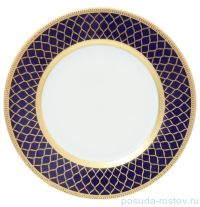 Набор тарелок 17 см 6 шт &quot;Валенсия /Кобальт /В золотом ришелье&quot; / 137694