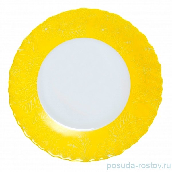 Тарелка 19 см "Аврора /Йеллоу" / 160309