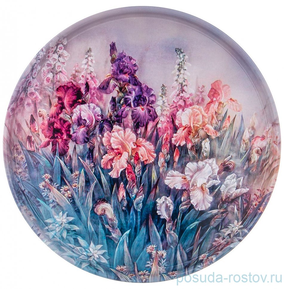 Поднос 33 х 2,1 см сервировочный "Полевые цветы" / 310733