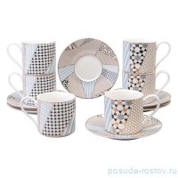 Чайный набор lefard top styleна 6 пер. 12 пр. 250 мл / 363032