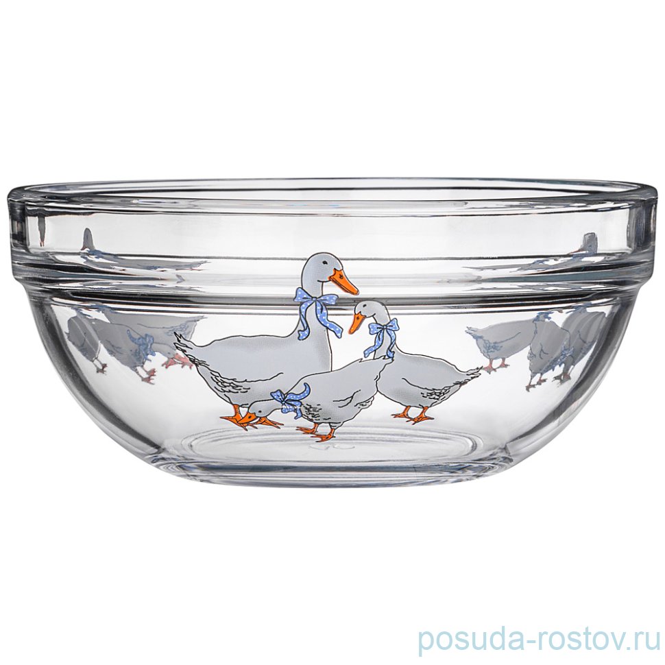 Салатник 17 см "Гуси" / 253149