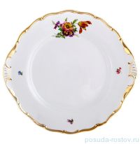 Пирожковая тарелка 27 см &quot;Анжелика 860 /Полевой цветок&quot; / 122584