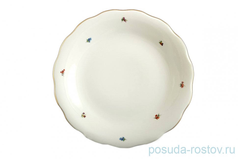 Блюдо 30 см круглое "Аляска /Мелкие цветы /СК" / 098496 Блюдо 30 см круглое "Аляска /Мелкие цветы /СК" / 098496