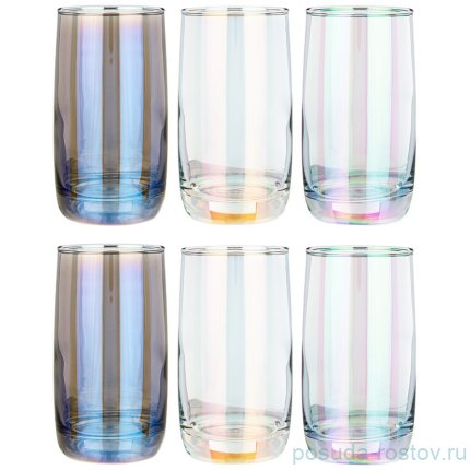 Стаканы для воды 330 мл 6 шт &quot;времена года&quot; / 268396