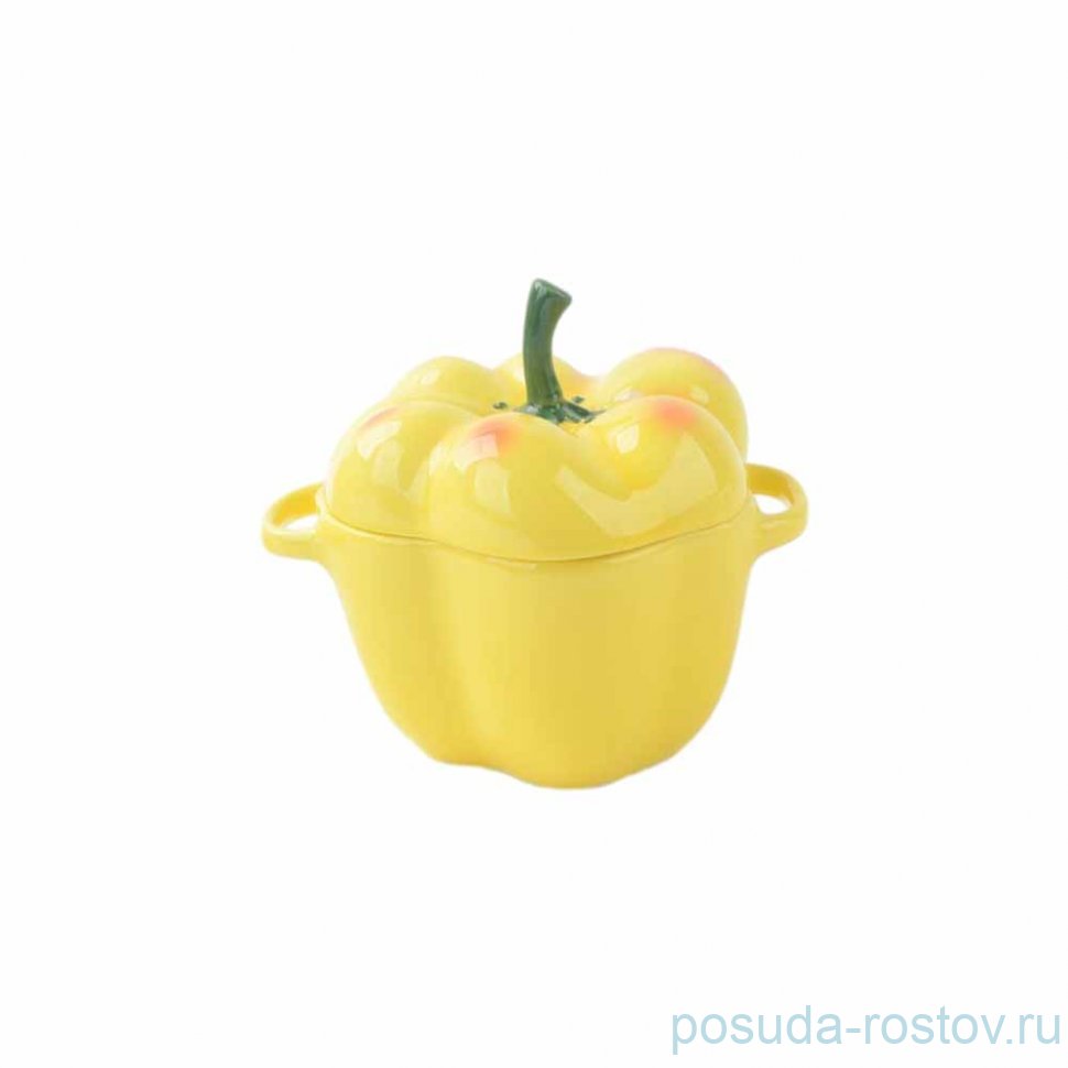 Форма для запекания 500 мл с крышкой "Pepper yellow" / 339553