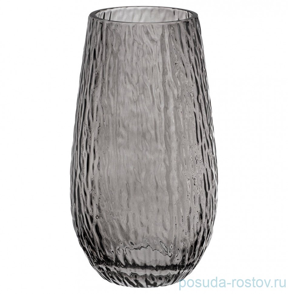 Ваза для цветов 27 см серая / 289413 Ваза для цветов 27 см серая / 289413
