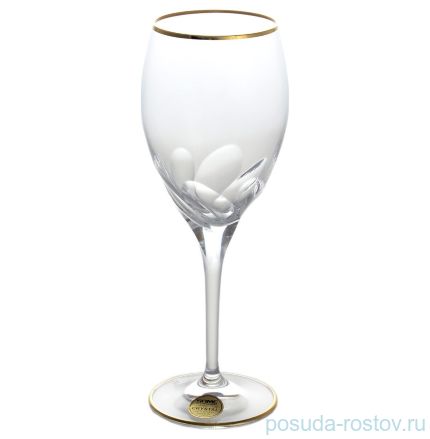 Бокалы для белого вина 200 мл 6 шт &quot;Палермо /Отводка золото&quot; / 128205