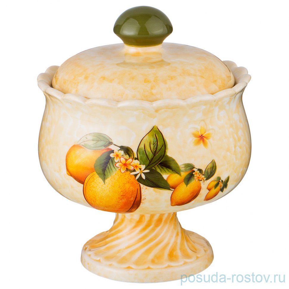 Сахарница 600 мл н/н "лимоны" / 190262 Сахарница 600 мл н/н "лимоны" / 190262