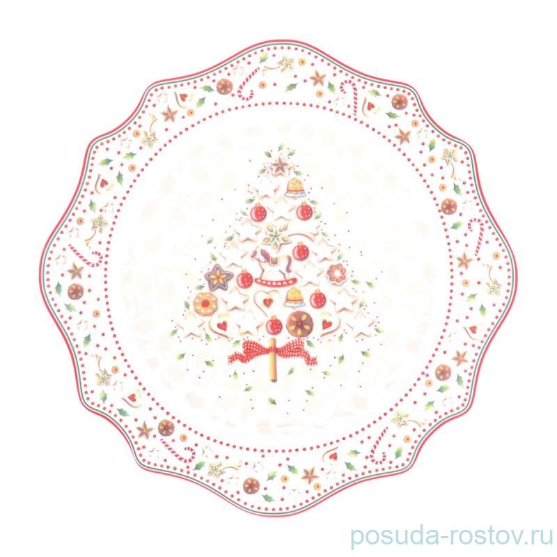 Тарелка 26 см "Christmas world /Multi" / 273724