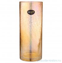 Ваза для цветов 12 х 30 см &quot;cracle amber&quot; / 312843