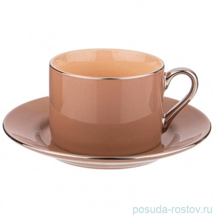 Набор чайных пар 220 мл 6 шт &quot;Капучино&quot; / 274776