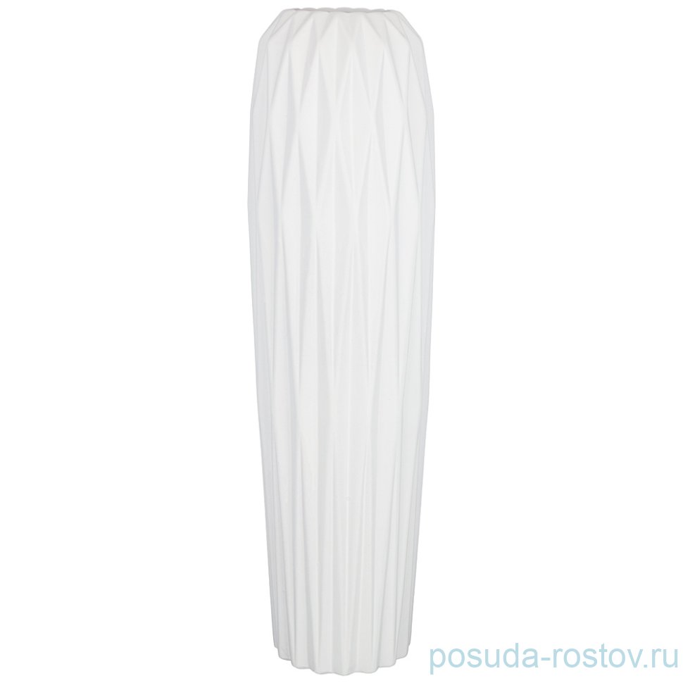 Ваза для цветов 58 см напольная "Матовый белый" / 233089