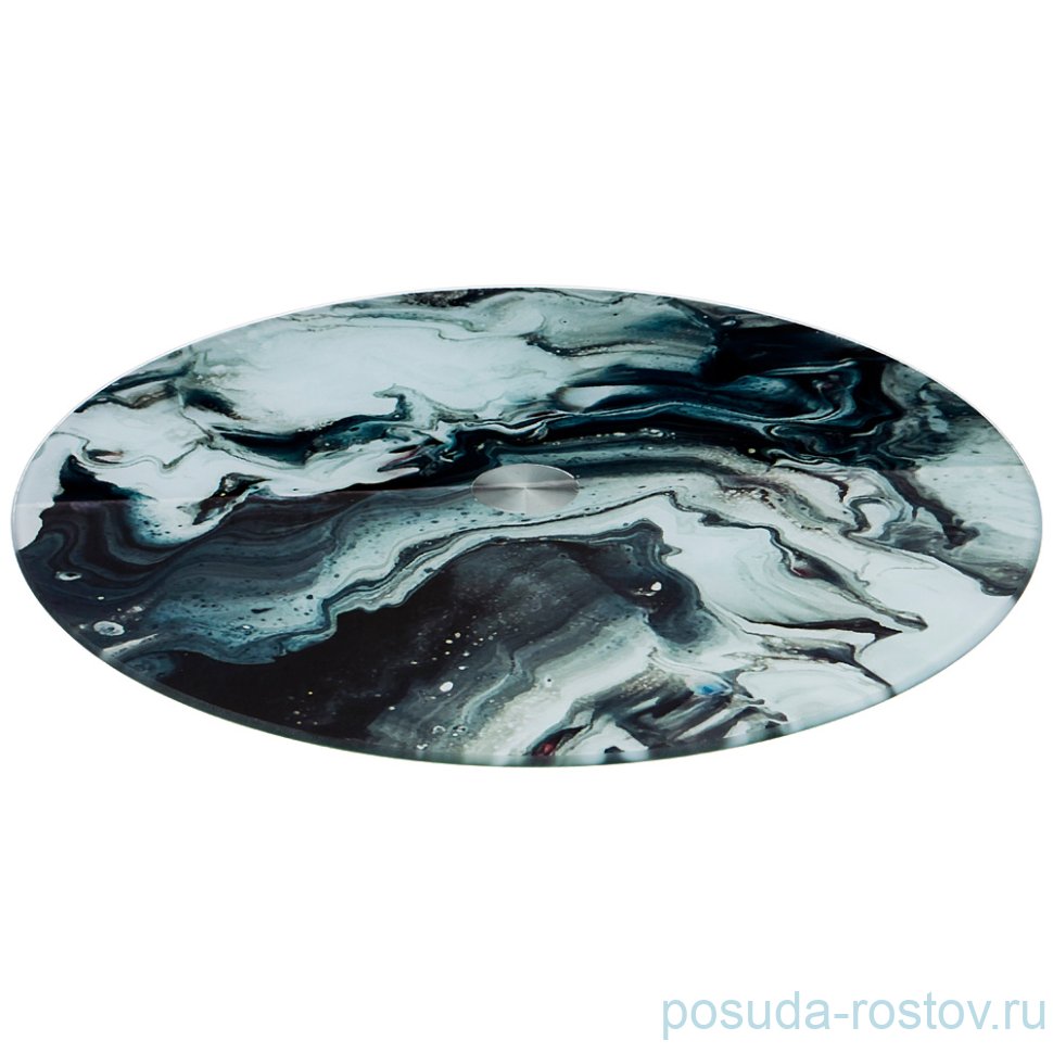 Блюдо 32 х 3 см вращающееся круглое "Фантазия" / 199166