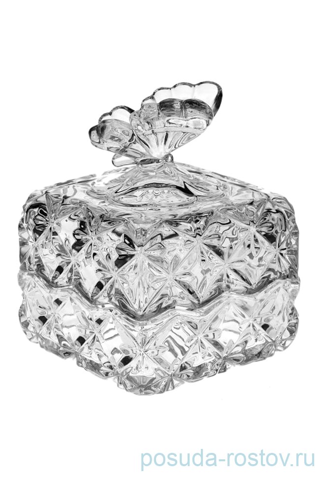 Шкатулка 9,6 см крадратная "Бабочка /BUTTERFLY" / 104622 Шкатулка 9,6 см крадратная "Бабочка /BUTTERFLY" / 104622