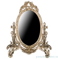 Зеркало 30 см овальное на ножках &quot;Людовик XVI /Stilars&quot;  / 172053