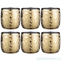 Стаканы для виски 310 мл 6 шт &quot;бельведер золотой&quot; / 263429