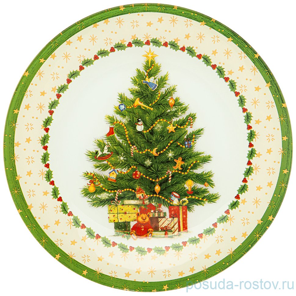 Тарелка 20 см "рождественская сказка" (6шт.) / 268677 Тарелка 20 см "рождественская сказка" (6шт.) / 268677
