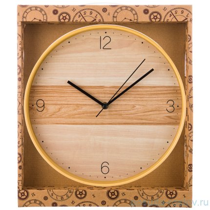 Часы настенные 30 см кварцевые &quot;КЛЕН ТАНЗАУ&quot; / 187995