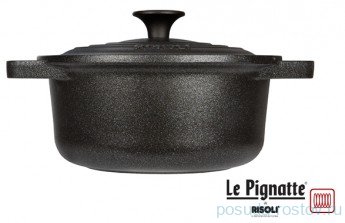 Кастрюля 28 см с крышкой литая "Risoli /LE PIGNATTE Induction" / 154927 Кастрюля 28 см с крышкой литая "Risoli /LE PIGNATTE Induction" / 154927