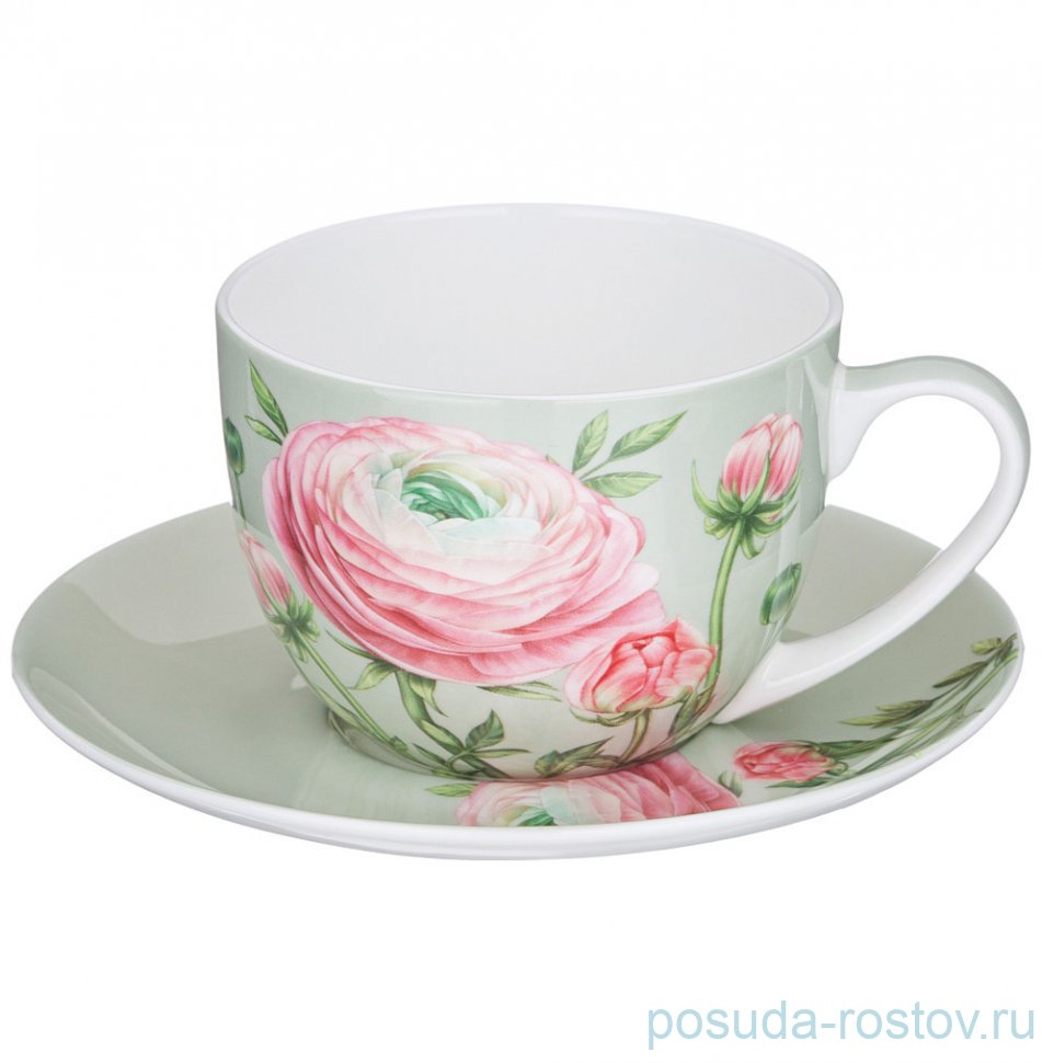 Чайная пара 330 мл серая "Sentiment" / 303465 Чайная пара 330 мл серая "Sentiment" / 303465