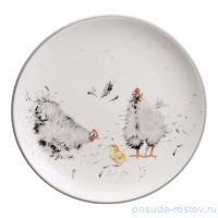 Тарелка 21 х 2,5 см &quot;Funny hens&quot; / 368025