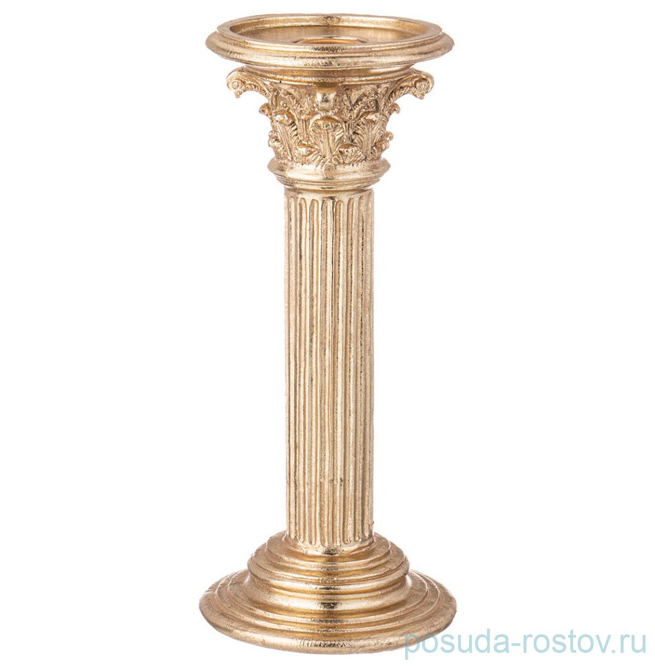 Подсвечник 11 х 11 х 24,5 см "Рококо" / 313520 Подсвечник 11 х 11 х 24,5 см "Рококо" / 313520
