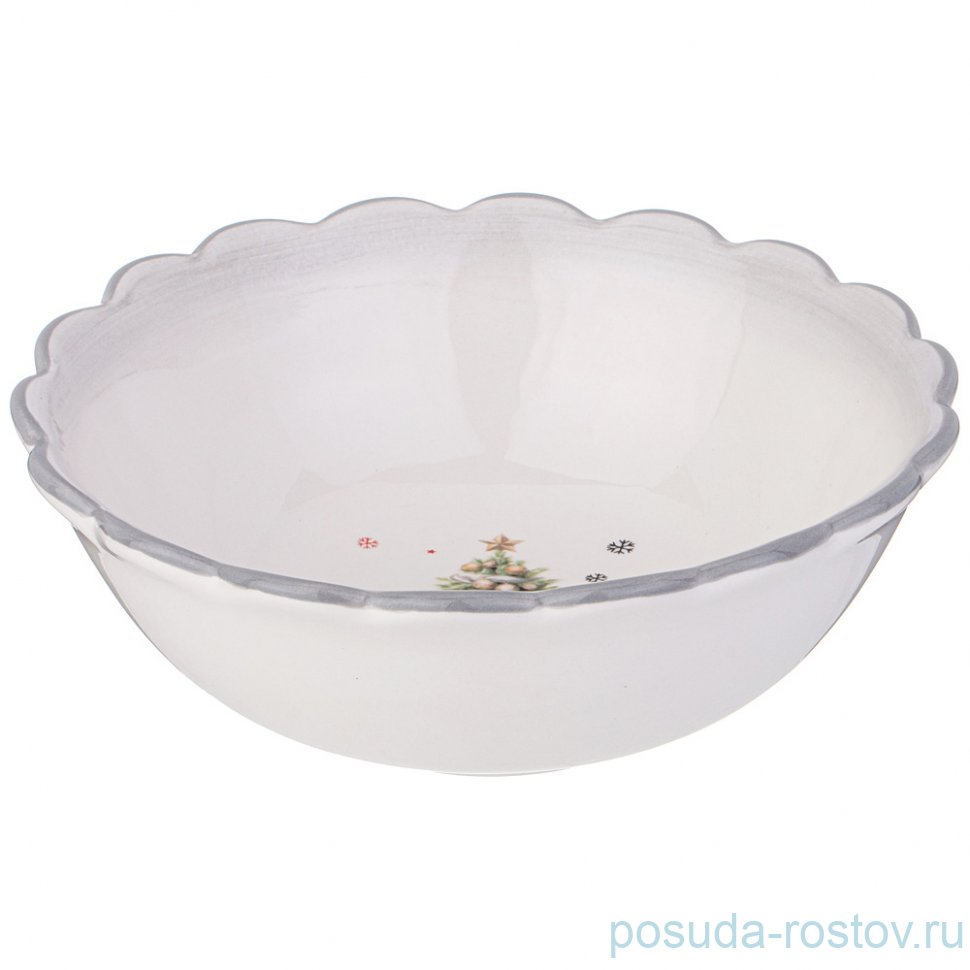Салатник 20,5 х 7,5 см "С новым годом!" / 354952 Салатник 20,5 х 7,5 см "С новым годом!" / 354952
