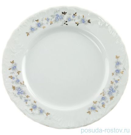 Набор тарелок 17 см 6 шт &quot;Рококо /Голубой цветок&quot; / 111639