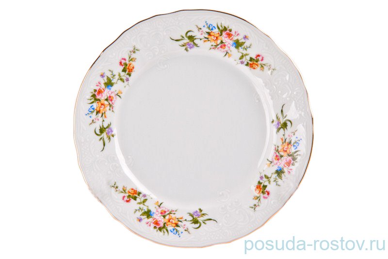 Набор тарелок 17 см 6 шт "Бернадотт /Весенний цветок" / 012388