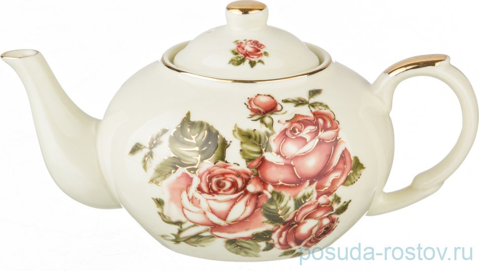 Заварочный чайник 400 мл "корейская роза" / 200079 Заварочный чайник 400 мл "корейская роза" / 200079