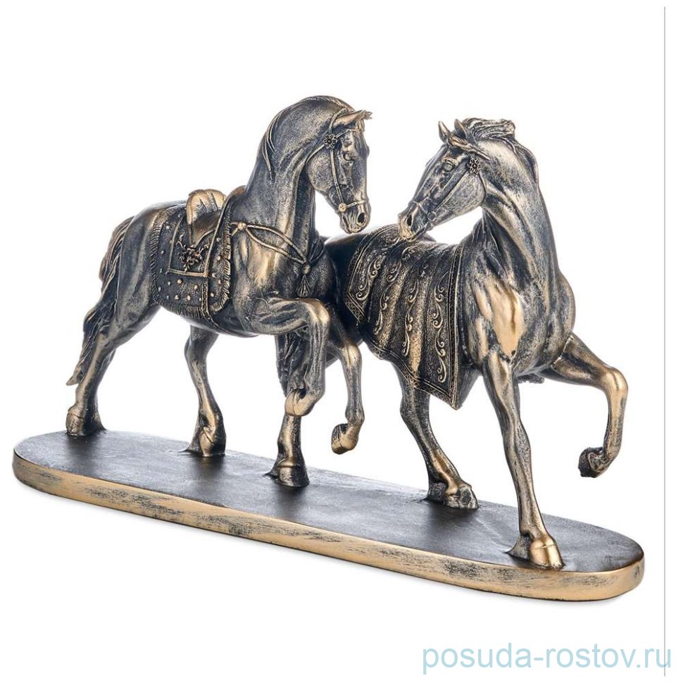 Фигурка 29 х 10 х 17,8 см "Лошади" / 379500 Фигурка 29 х 10 х 17,8 см "Лошади" / 379500