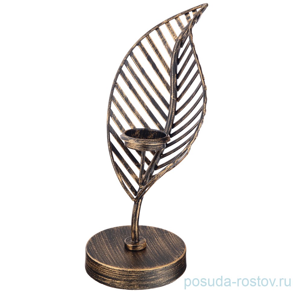 Подсвечник 15 х 15 х 36 см "Флора" / 269647