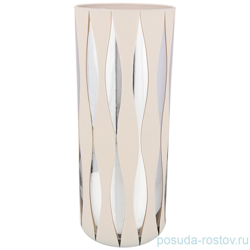 Ваза для цветов 30 см "Cilindro hilary silver/Crete" / 269711 Ваза для цветов 30 см "Cilindro hilary silver/Crete" / 269711