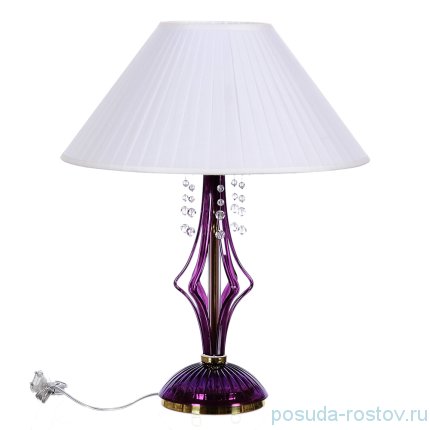 Лампа настольная 1 рожковая &quot;Elite Bohemia&quot; d-45 см, h-55 см, вес-2,4 кг / 136543
