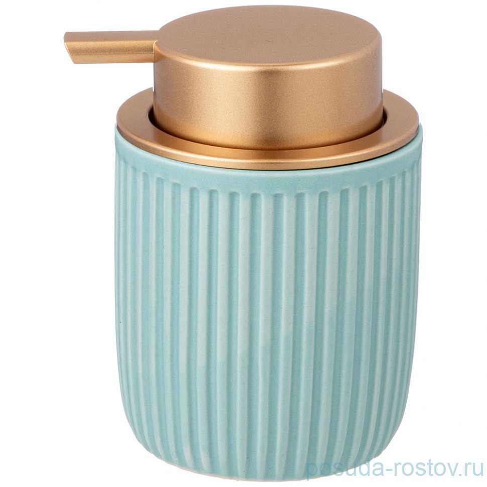 Дозатор для мыла 300 мл бирюзовый / 347617