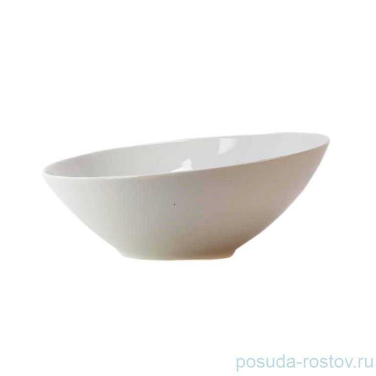 Салатник 23,5 см с косым срезом Porcelaine Czech Gold Hands "Без декора" / 167399 Салатник 23,5 см с косым срезом Porcelaine Czech Gold Hands "Без декора" / 167399